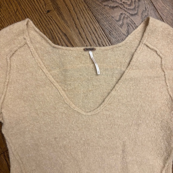 Free People Everyday V-Neck Sweater - Picture 3 of 7